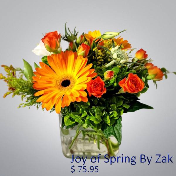 Spray Rose, Hydrangeas, and Gerbera Daisy