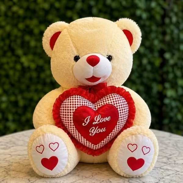 LargeTeddy Bear with Heart