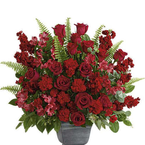 Teleflora's Bold Tribute Bouquet