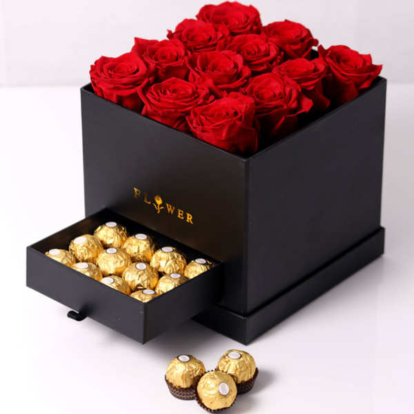 Box and chocolate