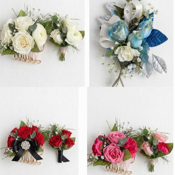 corsage and boutonniere