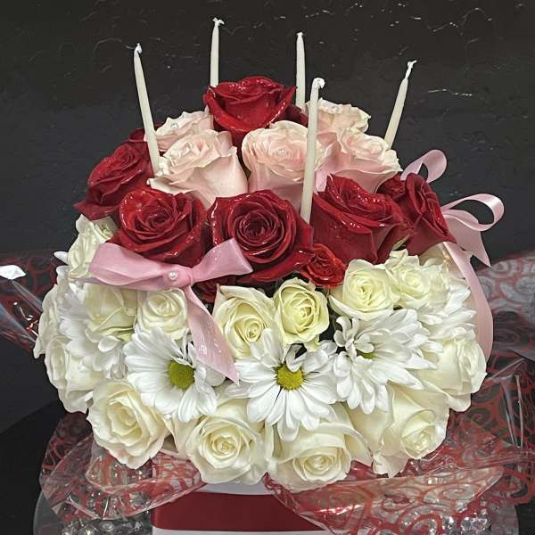 Classic Birthday Cake Bouquet