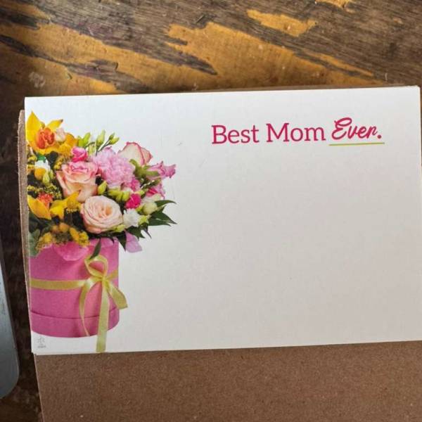 Mother’s Day Card + Envelope (Add Your Message)