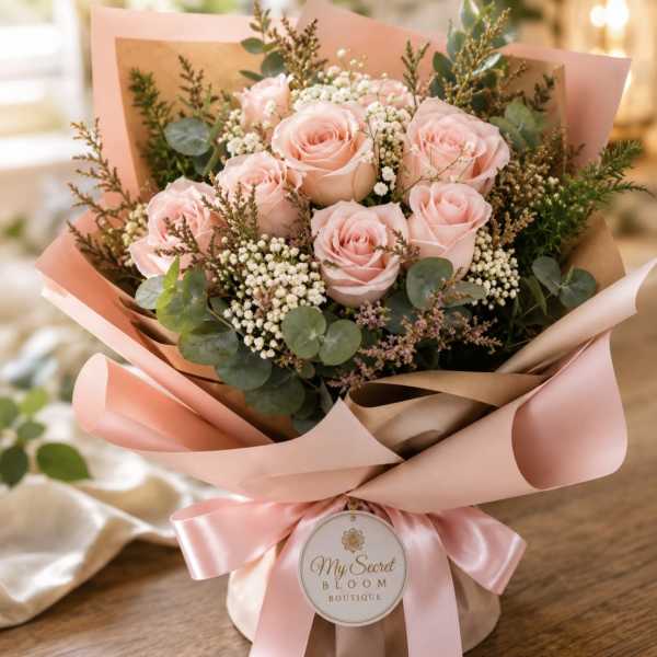 Wrapped Roses