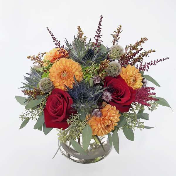 Dahlia and Thistle