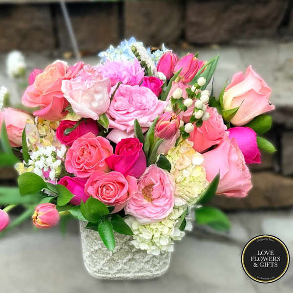 Garden Roses Pink
