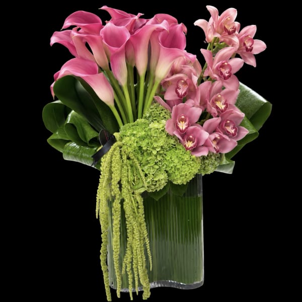 Calla Lily & Cymbidium Bouquet