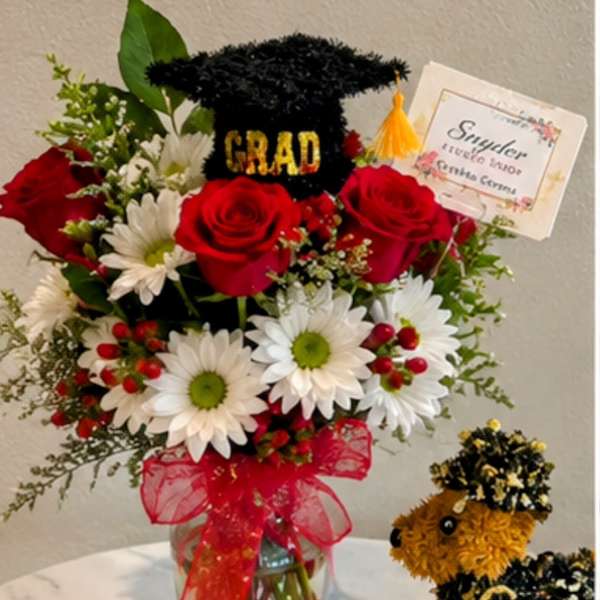 Graduation Rose Bouquet – Same Day Delivery San Antonio