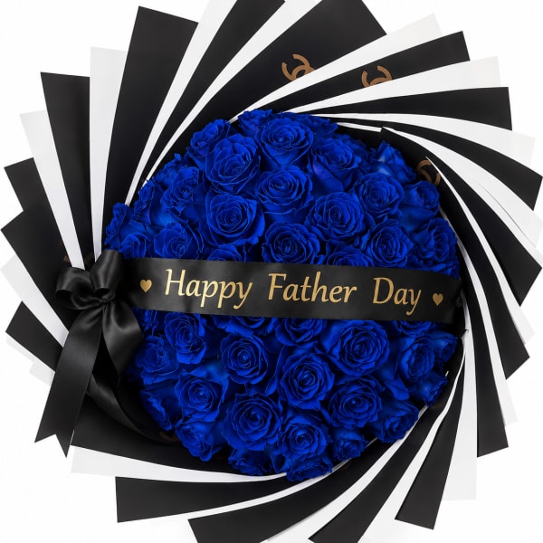 Blue Rose's for Dad