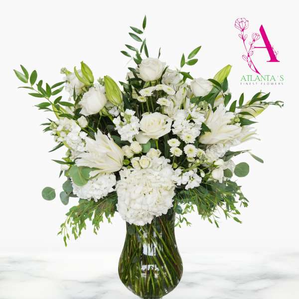 Purest Love Bouquet by Atlanta's Finest Flowers