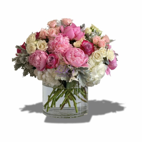 Pink Peony Garden Arrangement