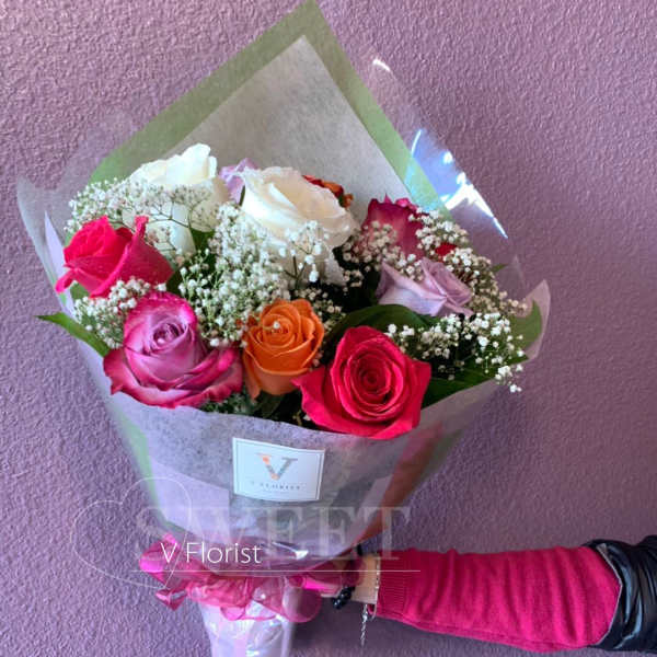 Assorted roses Bouquet