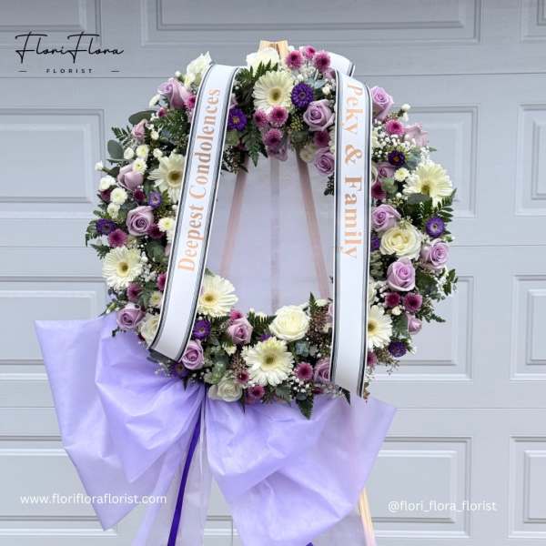 Purple Wreath