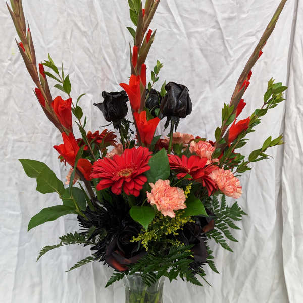 Memorial reception flowers