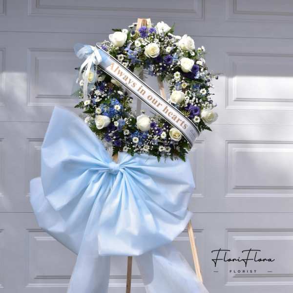 Blue Wreath