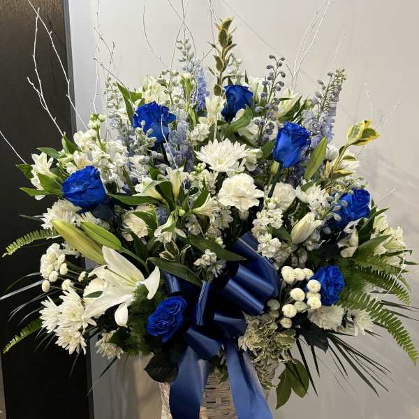 Sympathy Floor Basket