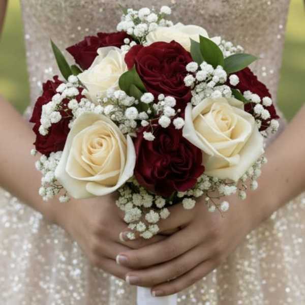 Rose Prom Nosegay