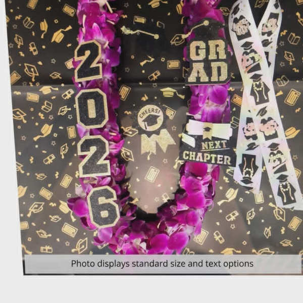 Lei With Flair For graduation 2025