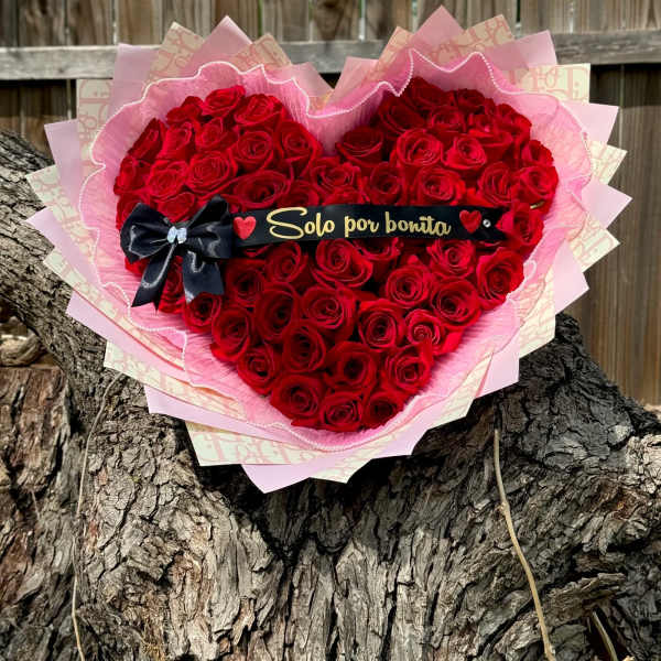 Ramo de corazón 9