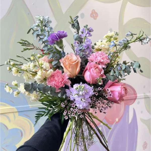 Burst of Blooms - Hand Tied
