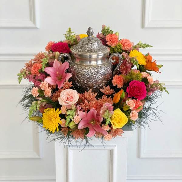 Vibrant Urn Arrangement