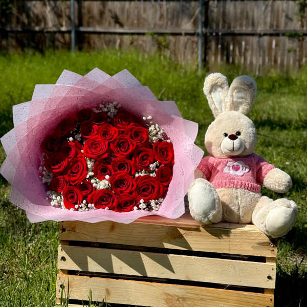 Ramo de 50 rosas 2