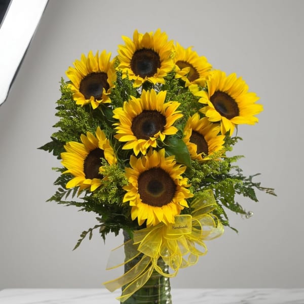 Sunflowers Vase