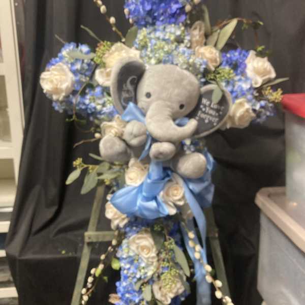 BABY ELEPHANT CROSS