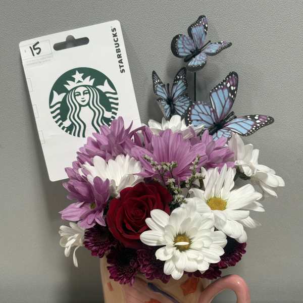 Butterfly Floral & Starbucks