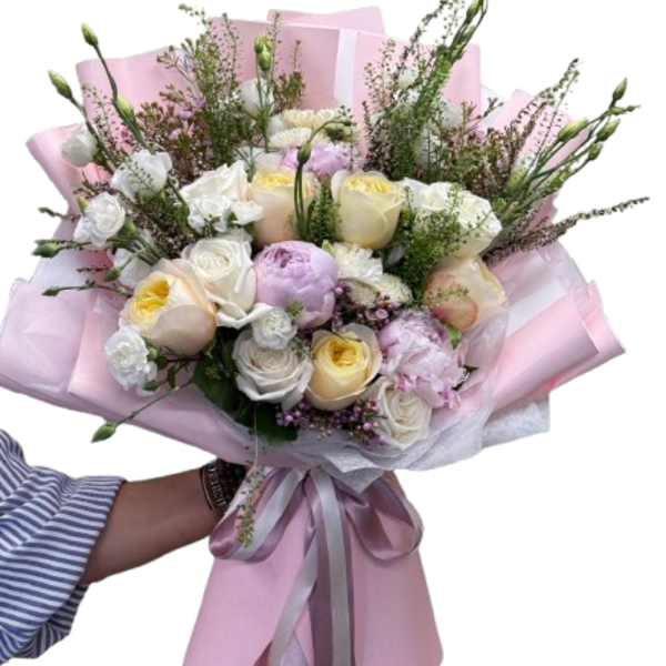 Pastel Serenade Bouquet by The Flower Spot