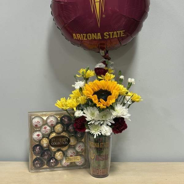 Sun Devil Floral & Chocolate Trio