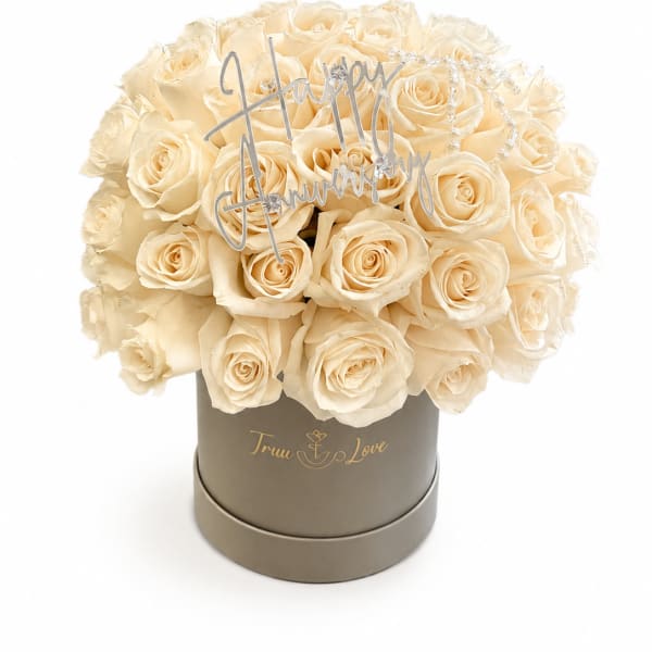 Happy Anniversary white box