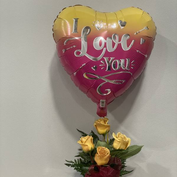 Loving Yellow Roses & Cookies