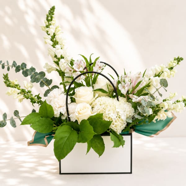 Diana’s Virgin Radiance - Luxury Bag Arrangement
