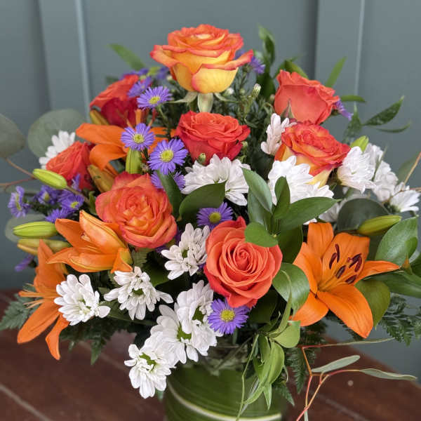 Orange sky