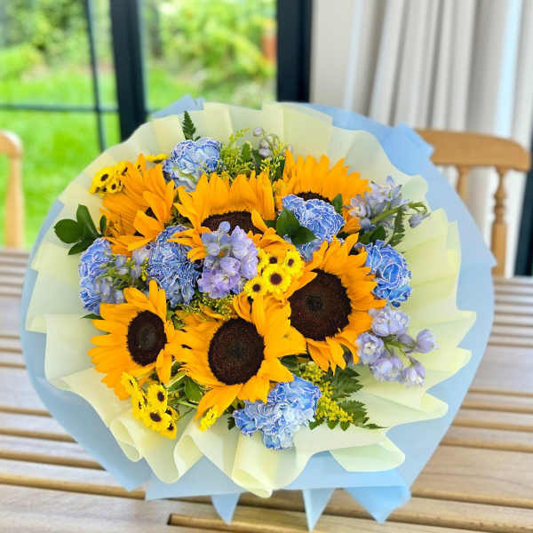 Sunshine Wrapped Bouquet