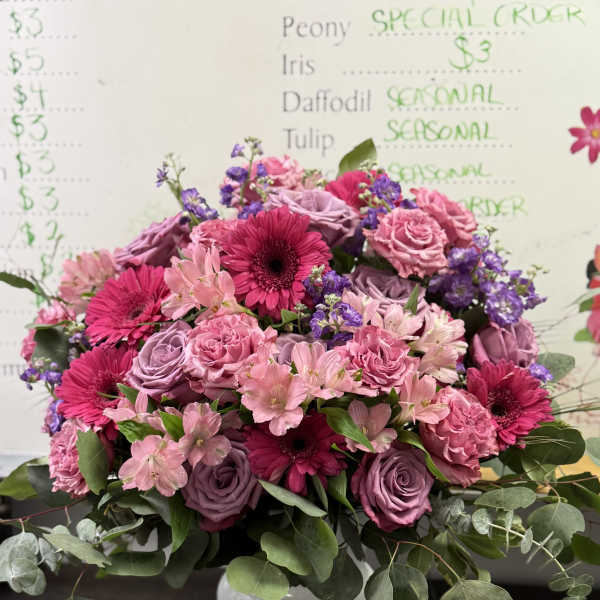Jewel Toned Sympathy Basket