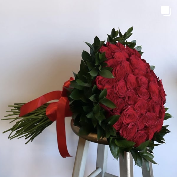 50 Roses, No Wrap