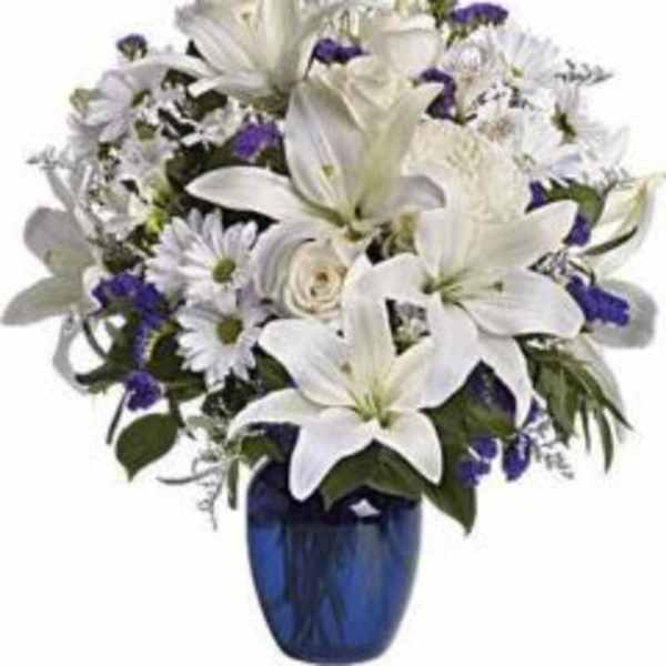 Beautiful in Blue Flower