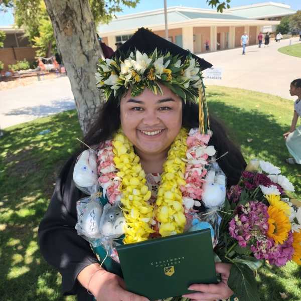 Double Orchid Lei - Yellow Graduation Lei