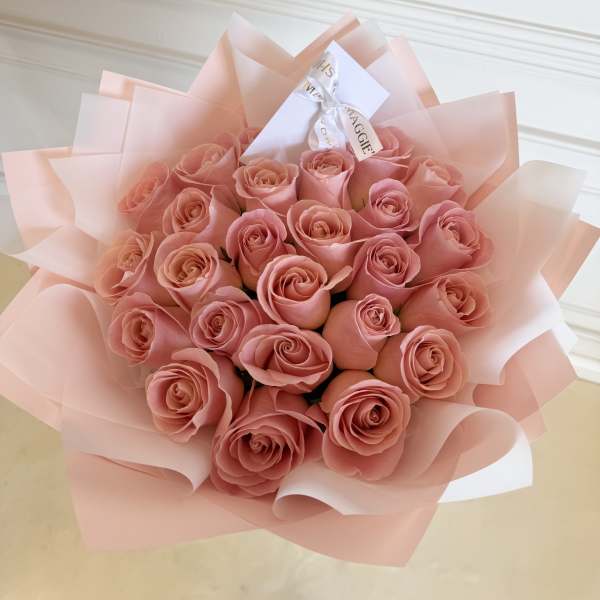 MFS 25 Rose Bouquet (Hermosa Rose)