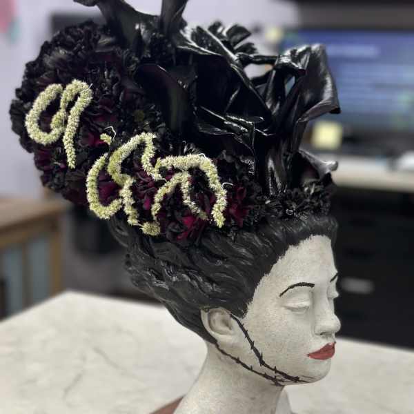 Halloween Hair Arrangement