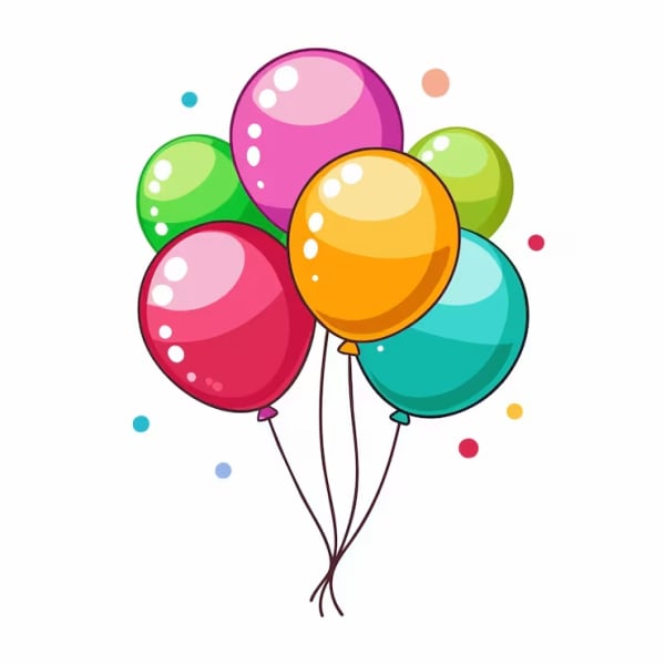 Balloon Bouquet - TREATED & Helium Filled