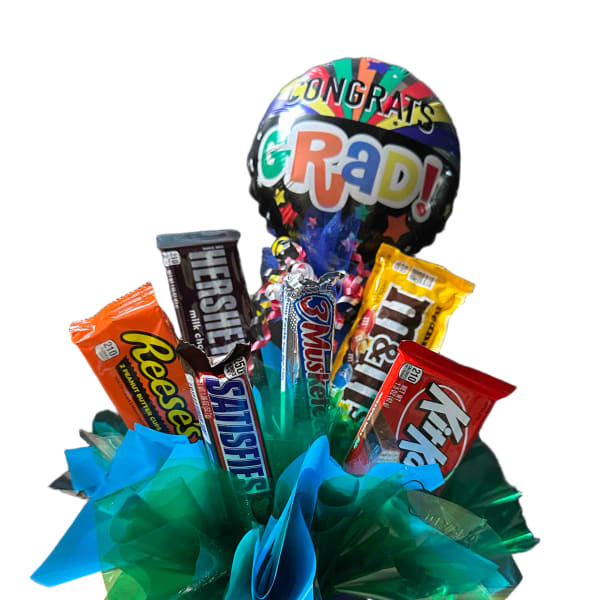 Small "Congrats Grad Candy" Bouquet