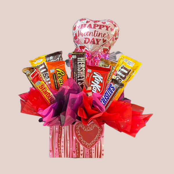 Large Valentine Candy Box