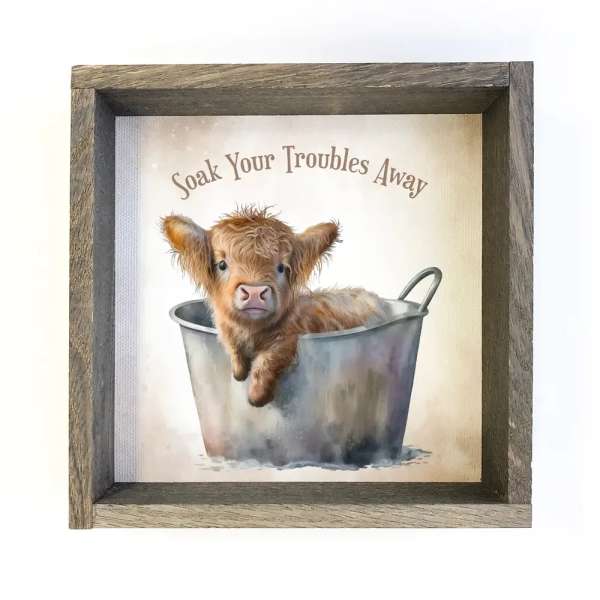 Highland Cow Soak