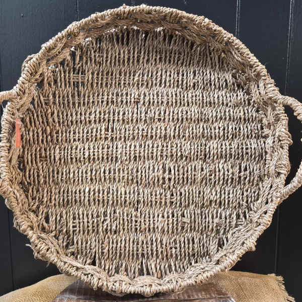 16" Seagrass Tray - Round