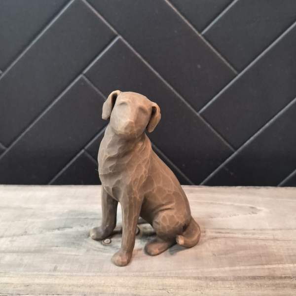 Willow Tree Love My Dog Figurine
