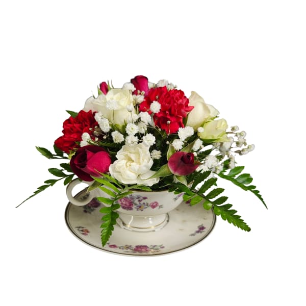 Vintage Teacup Garden