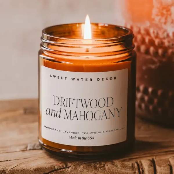Driftwood and Mahogany Candle